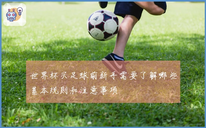 世界杯买足球前新手需要了解哪些基本规则和注意事项